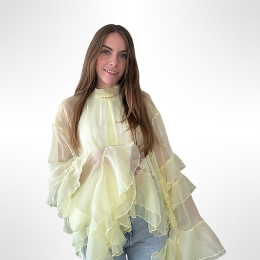 Mesh Bluse